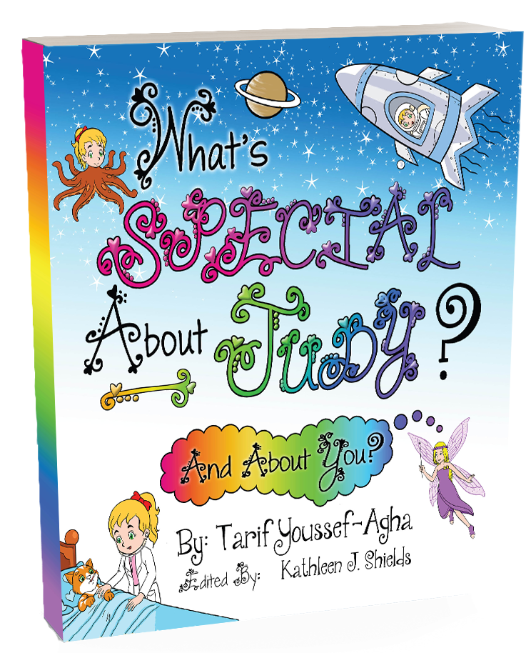 What's Special About Judy, the Coloring Book by author Tarif Youssef-Agha