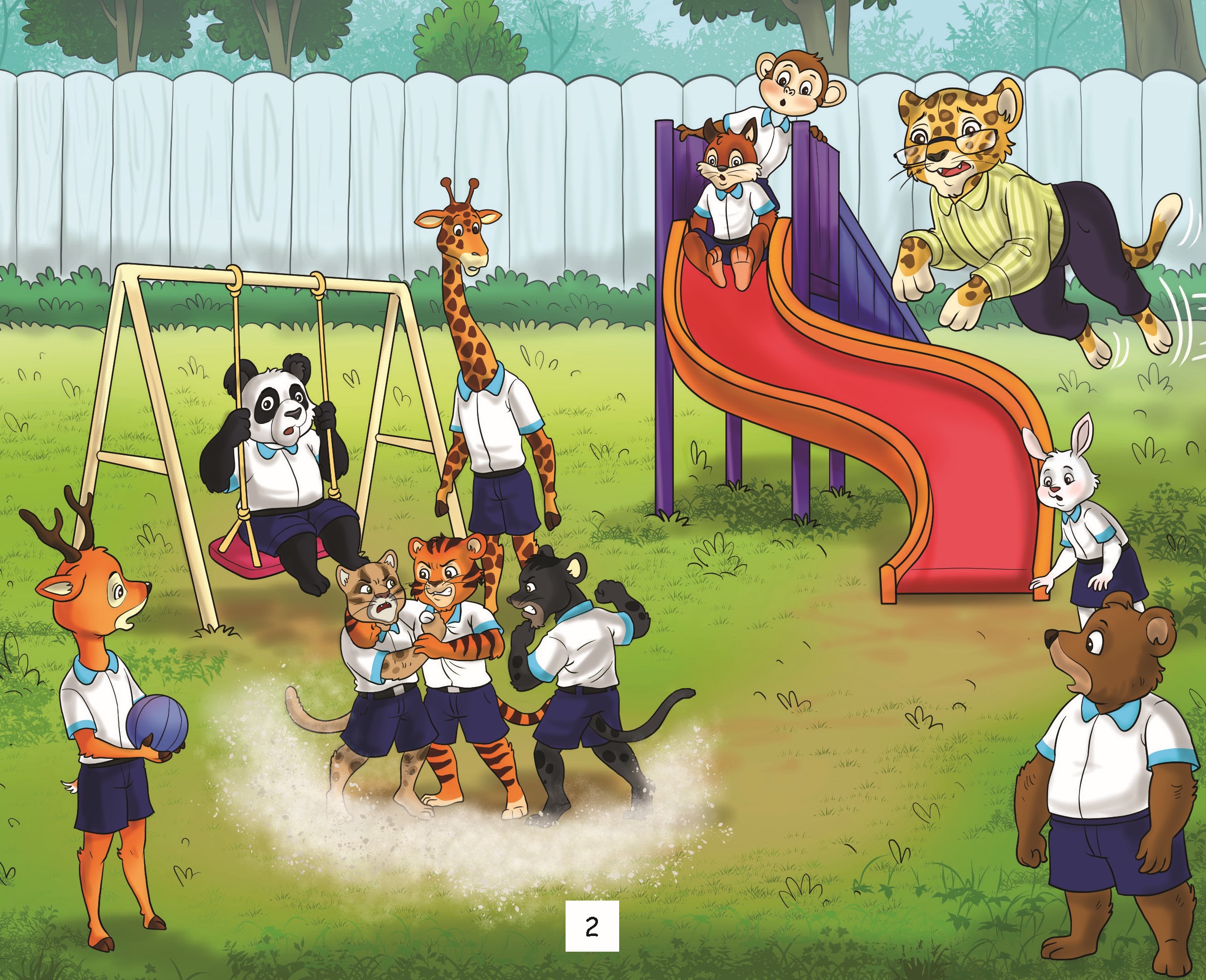 Fighting is Not the Answer, Trouble in Forest Elementary